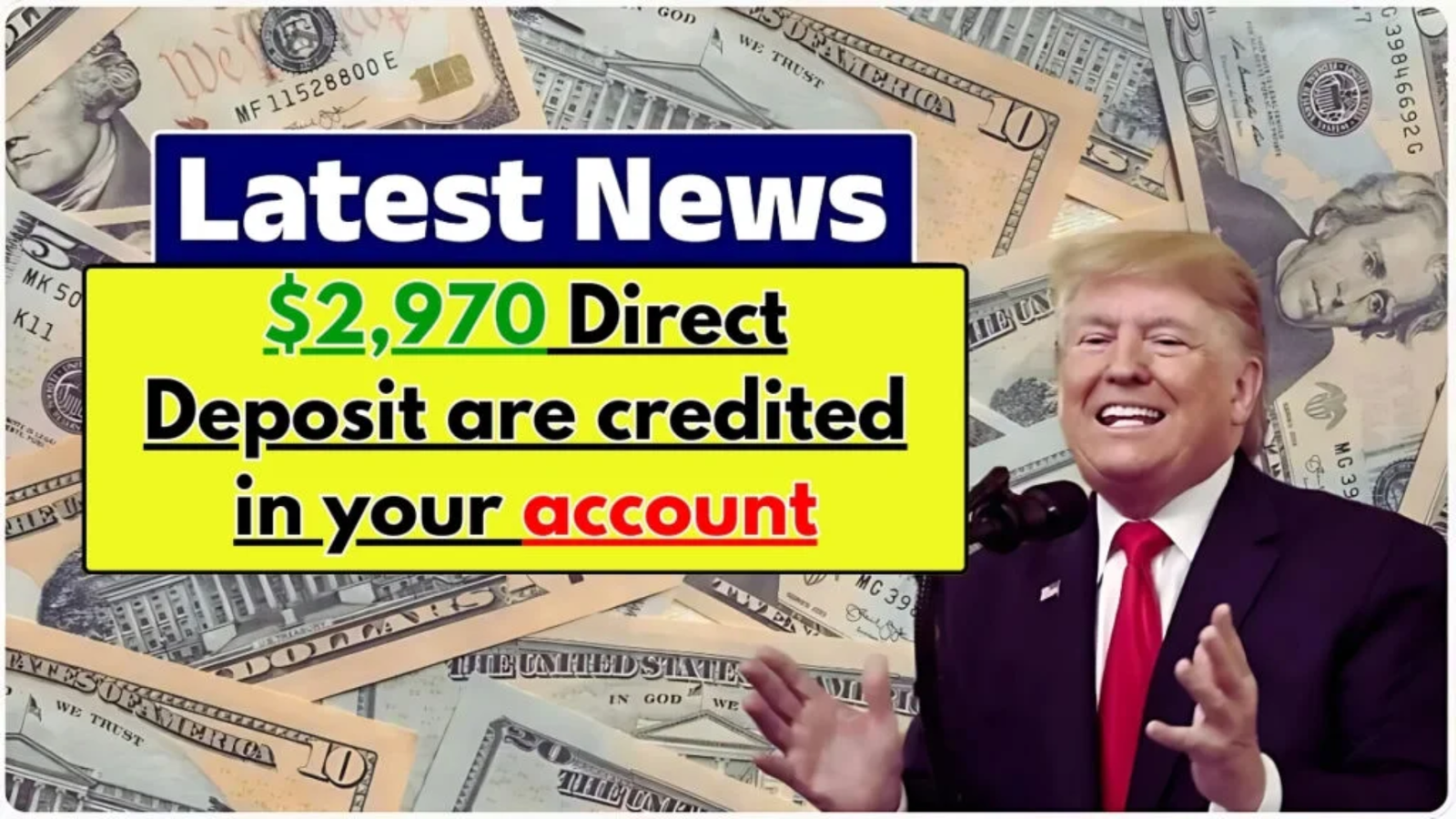 $2970 Direct Deposit 2025