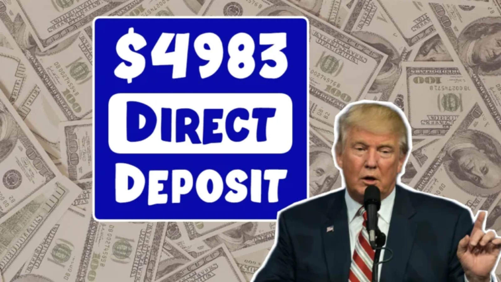 $4983 Direct Deposit Coming for Everyone
