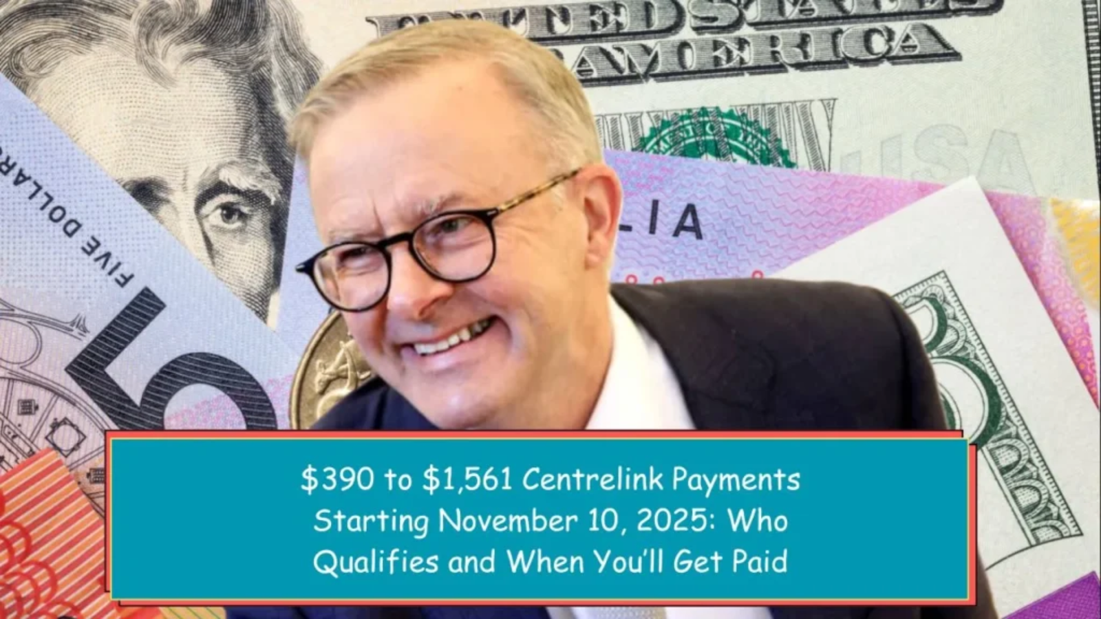 $390 to $1561 Centrelink Payments Starting November 10, 2025